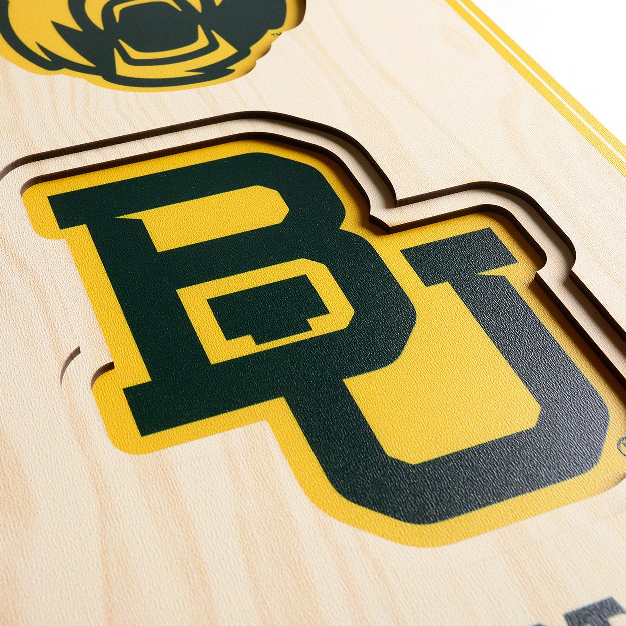 YouTheFan Baylor Bears 8"x32" 3-D Banner product image