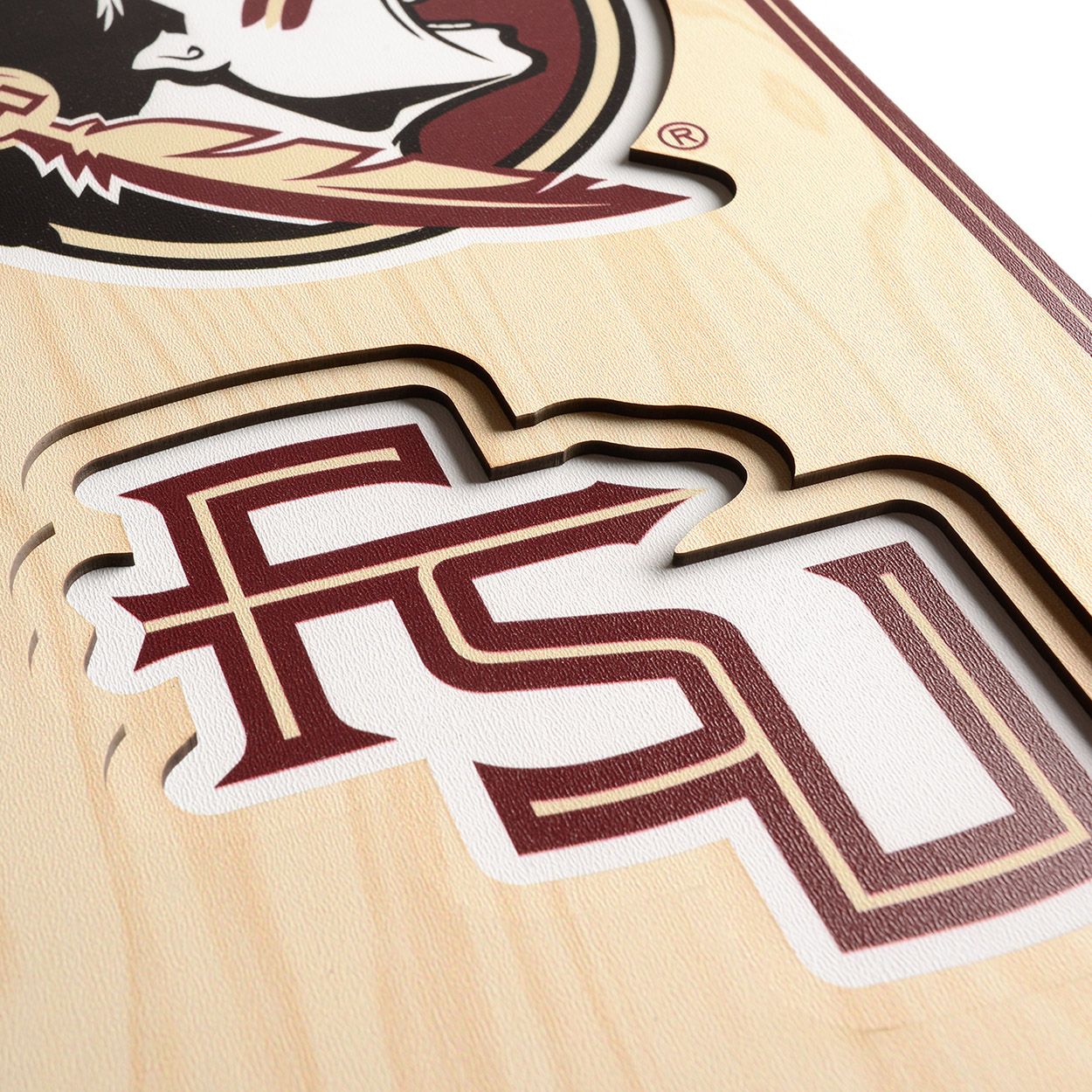 YouTheFan Florida State Seminoles 8"x32" 3-D Banner product image