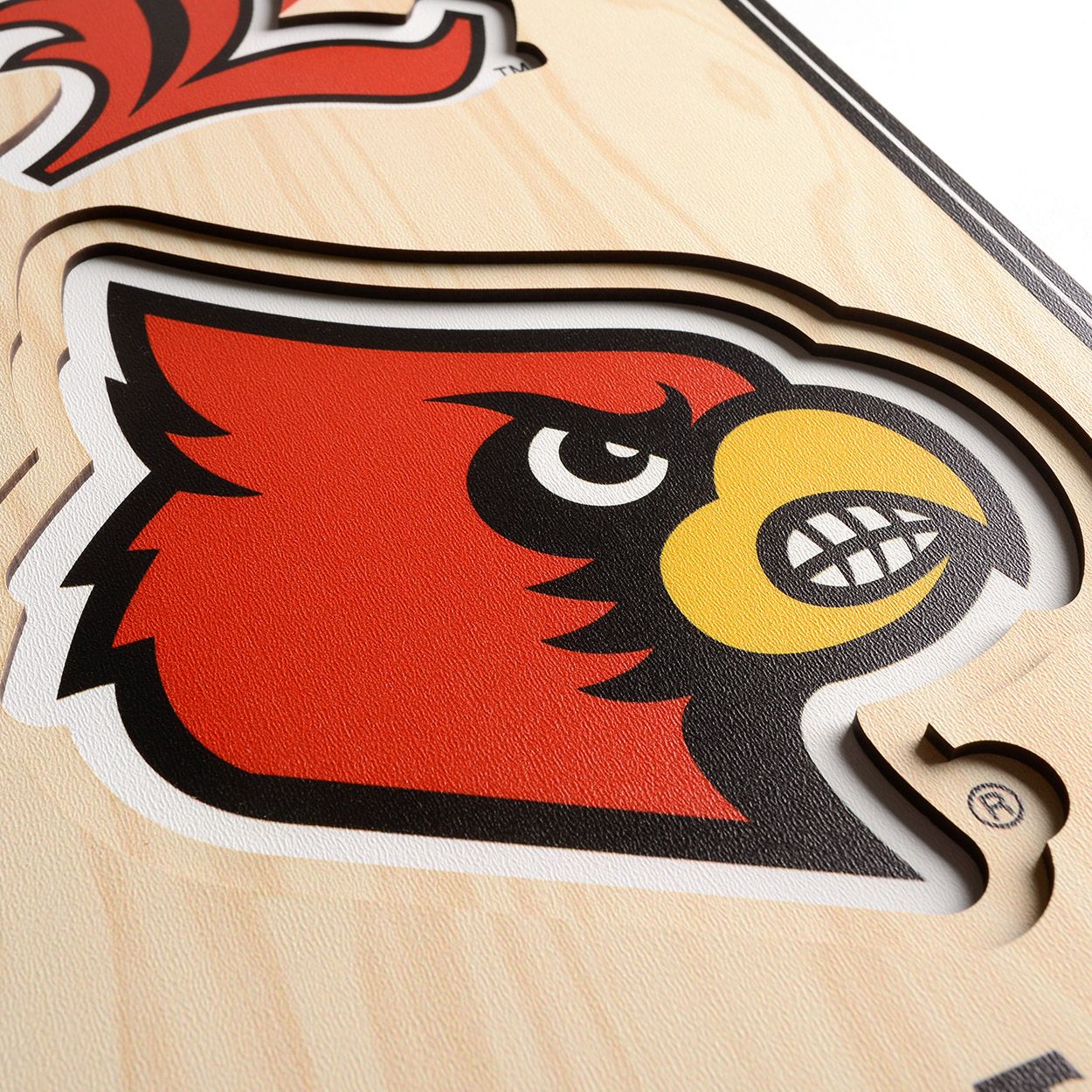 YouTheFan Louisville Cardinals 8"x32" 3-D Banner product image