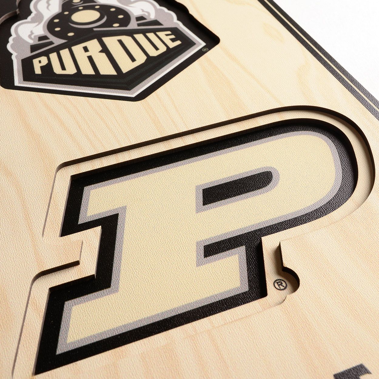 YouTheFan Purdue Boilermakers 8"x32" 3-D Banner product image