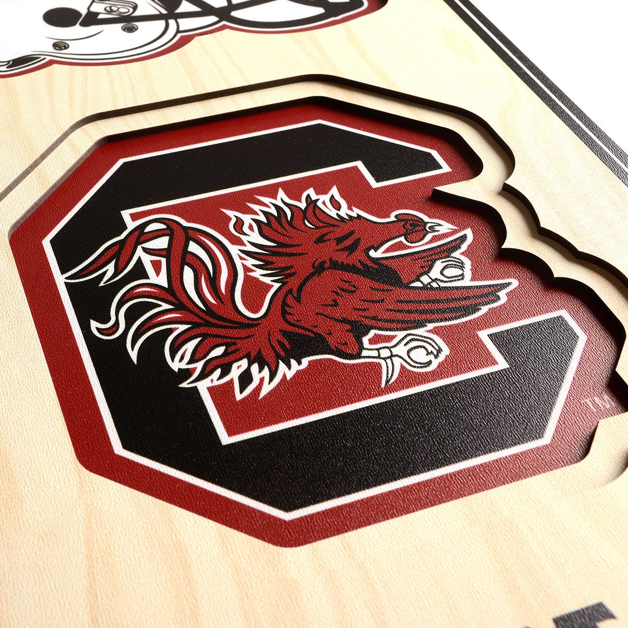 YouTheFan South Carolina Gamecocks 8"x32" 3-D Banner product image