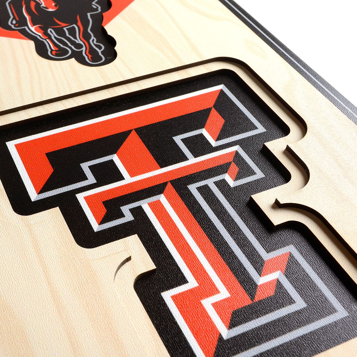 YouTheFan Texas Tech Red Raiders 8"x32" 3-D Banner product image