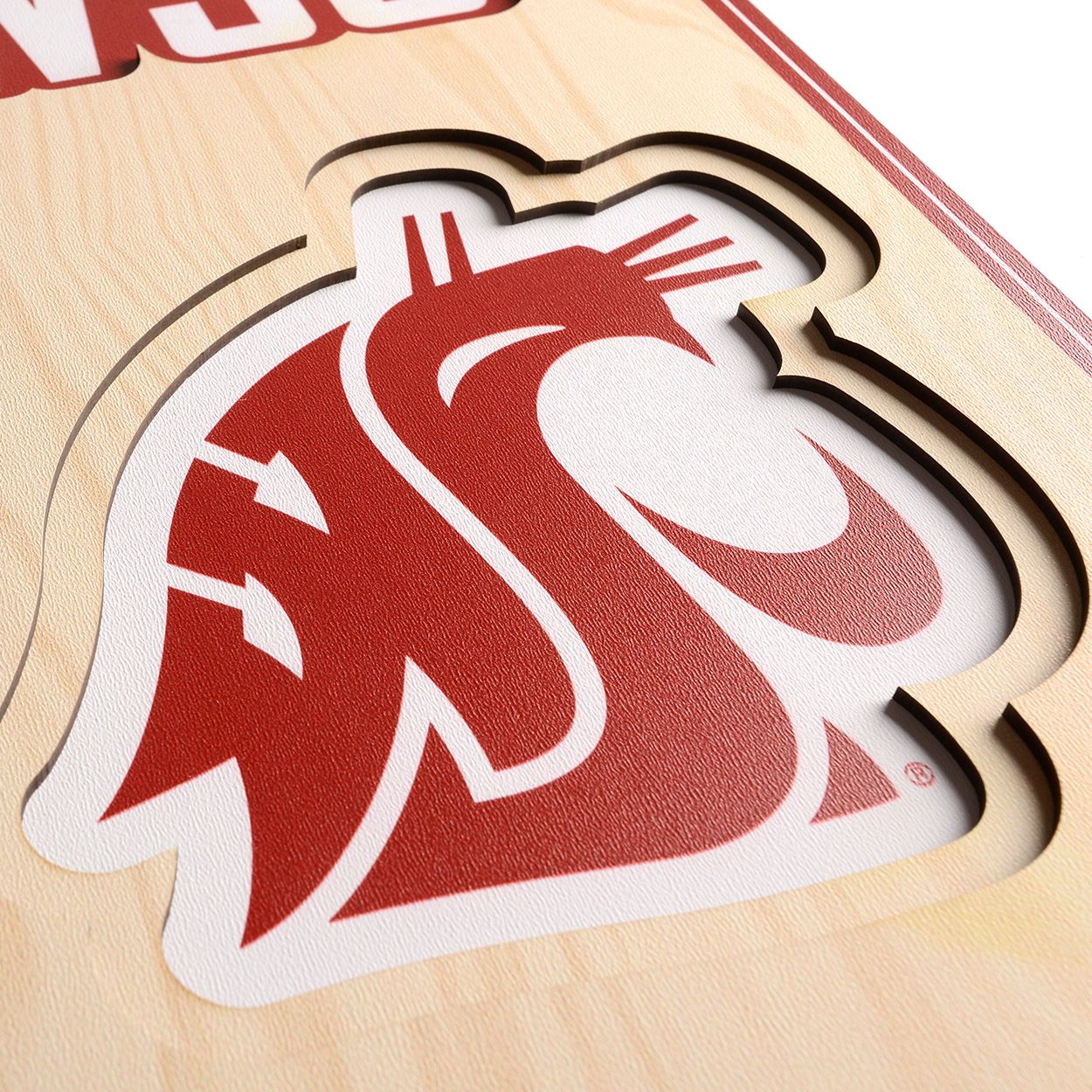 YouTheFan Washington State Cougars 8"x32" 3-D Banner product image