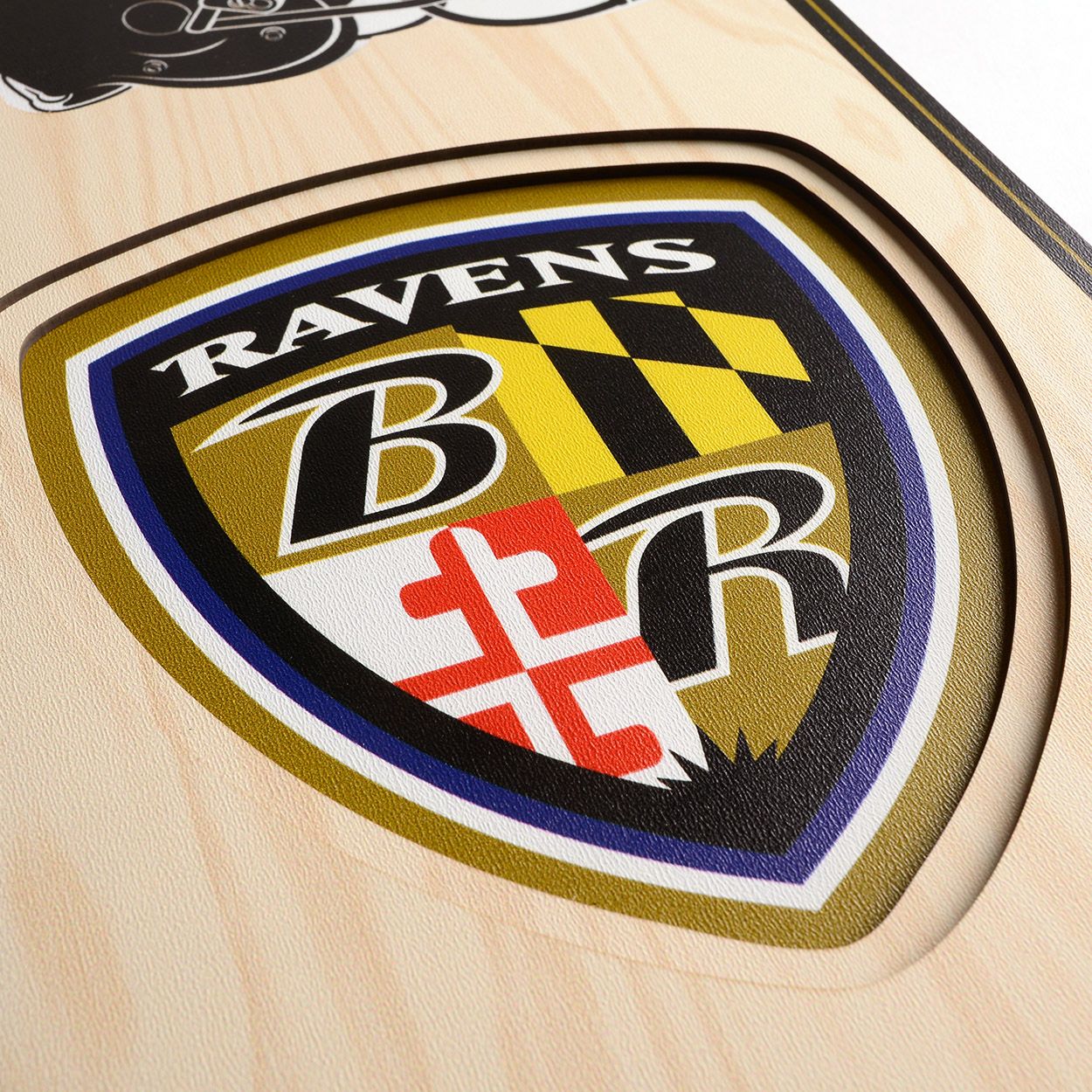 YouTheFan Baltimore Ravens 8''x32'' 3-D Banner product image