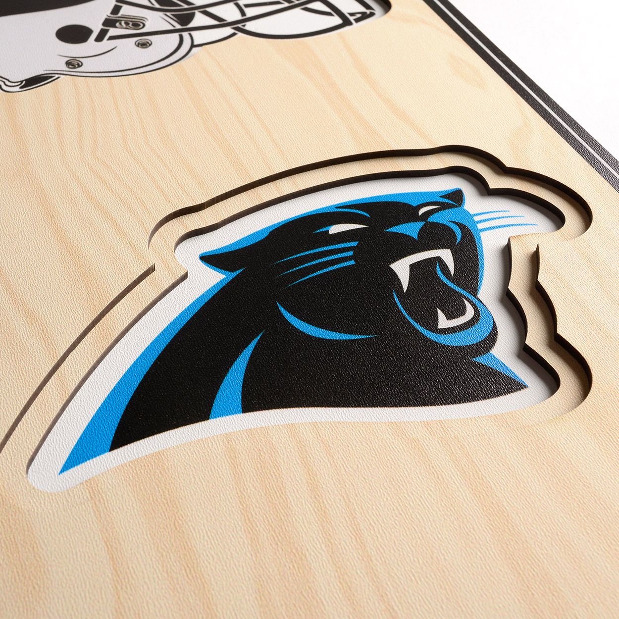 YouTheFan Carolina Panthers 8''x32'' 3-D Banner product image