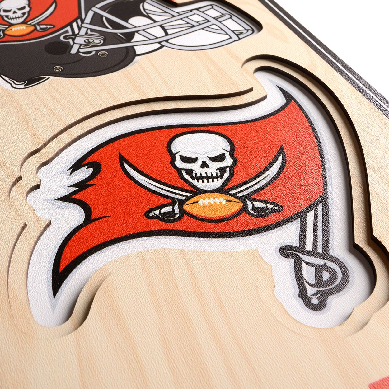 YouTheFan Tampa Bay Buccaneers 8''x32'' 3-D Banner product image