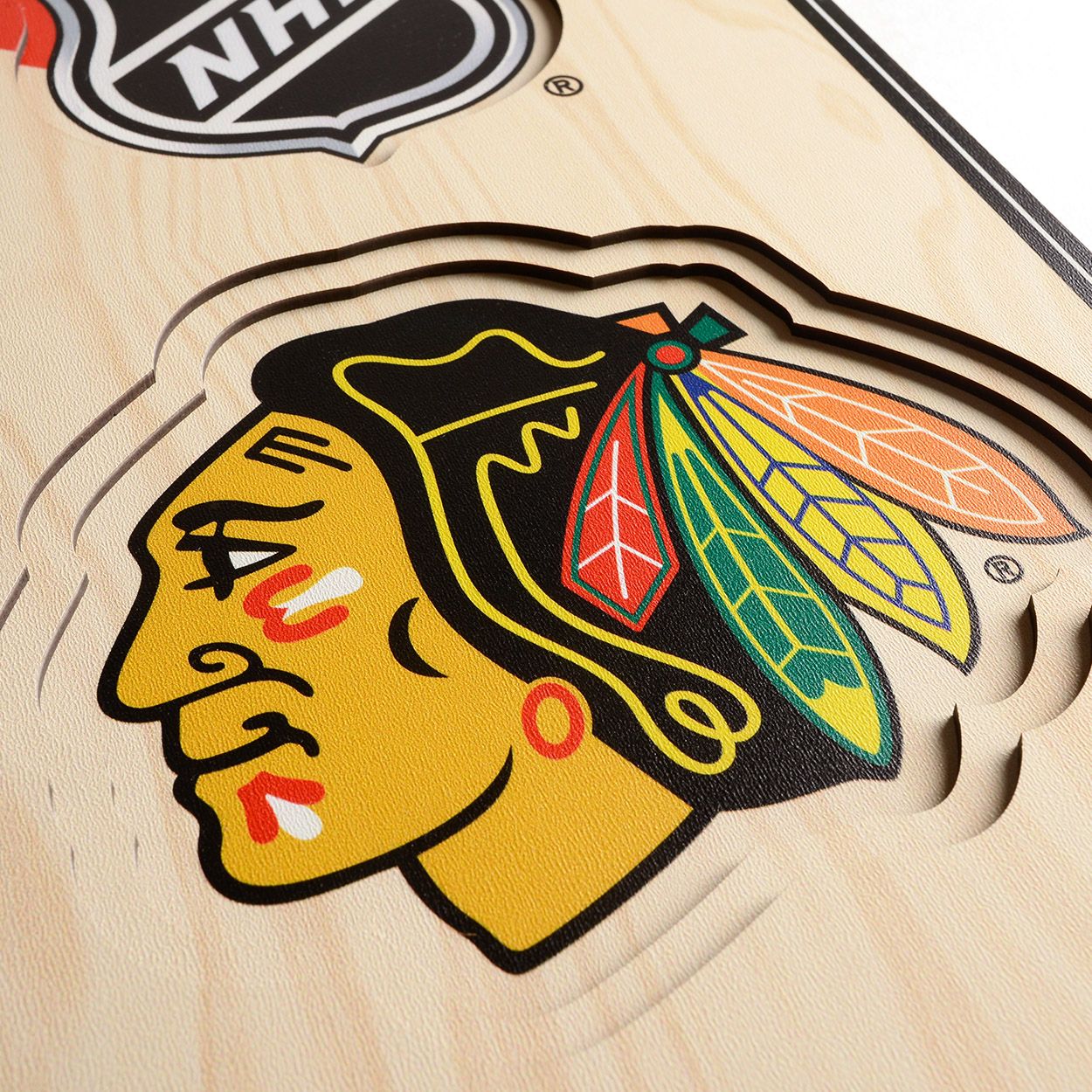 YouTheFan Chicago Blackhawks 8''x32'' 3-D Banner product image