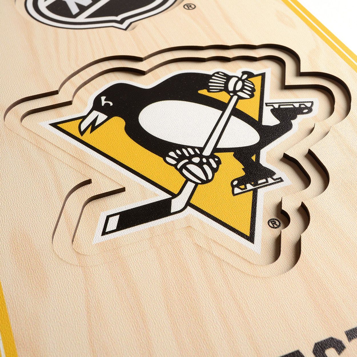 YouTheFan Pittsburgh Penguins 8''x32'' 3-D Banner product image