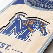 You The Fan Memphis Tigers 6"x19" 3-D Banner product image
