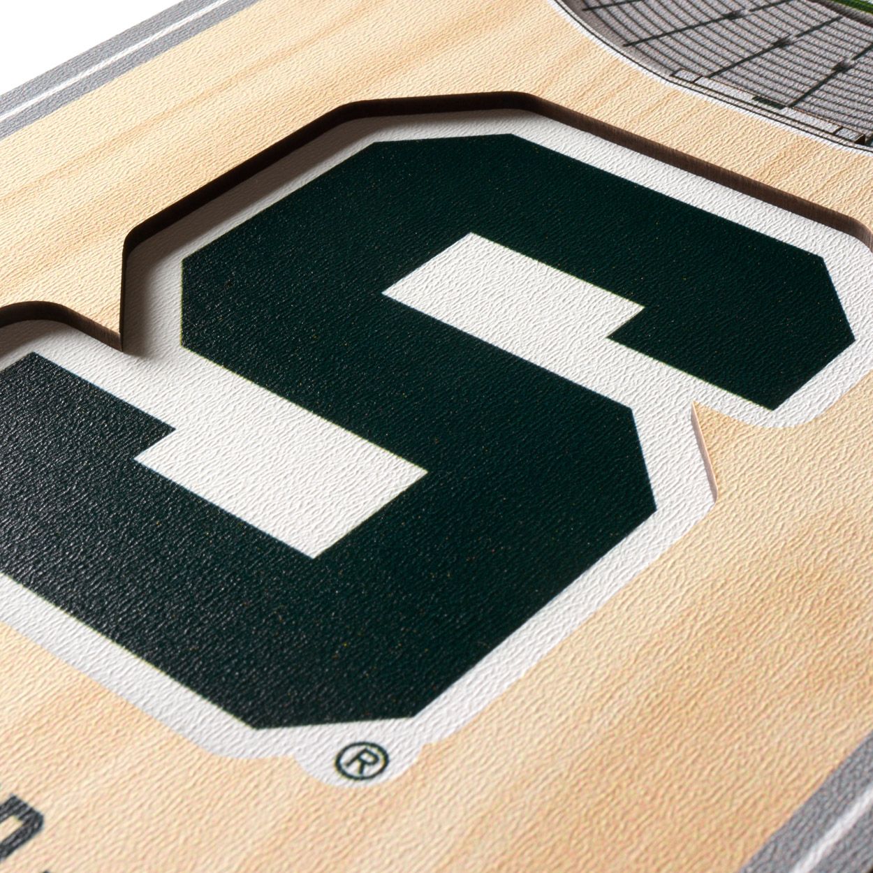 YouTheFan Michigan State Spartans 6"x19" 3-D Banner product image