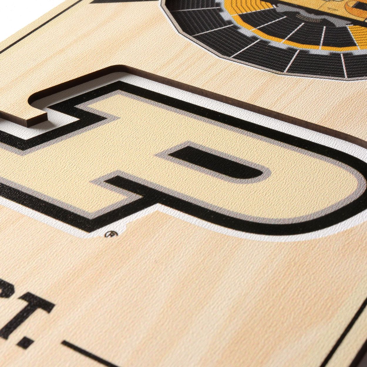 YouTheFan Purdue Boilermakers 6"x19" 3-D Banner product image