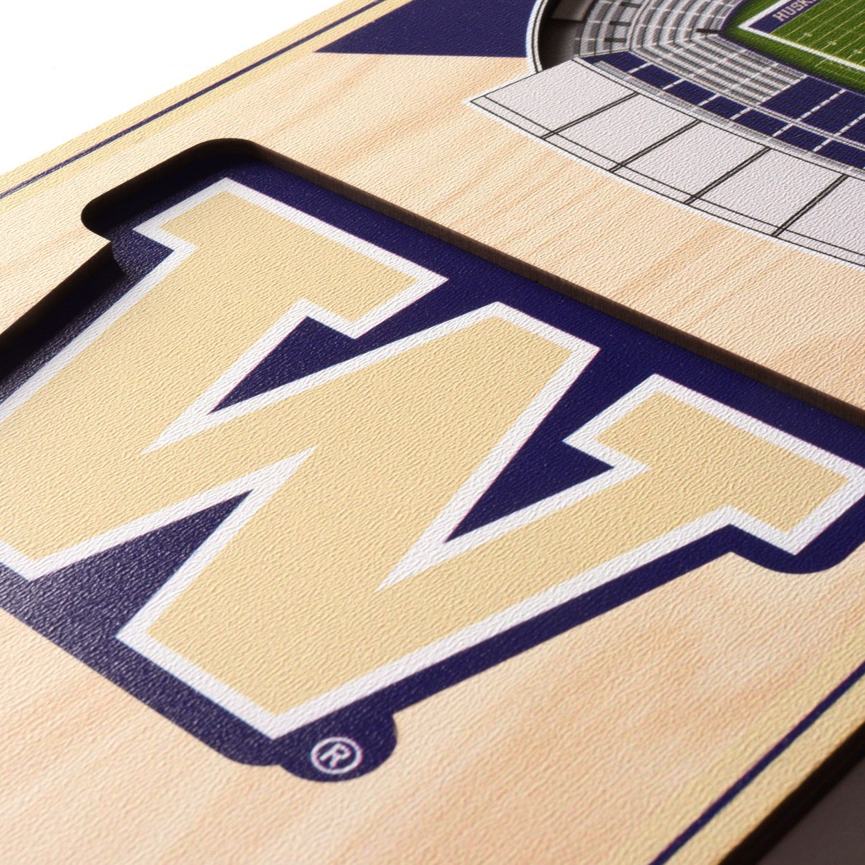 YouTheFan Washington Huskies 6"x19" 3-D Banner product image