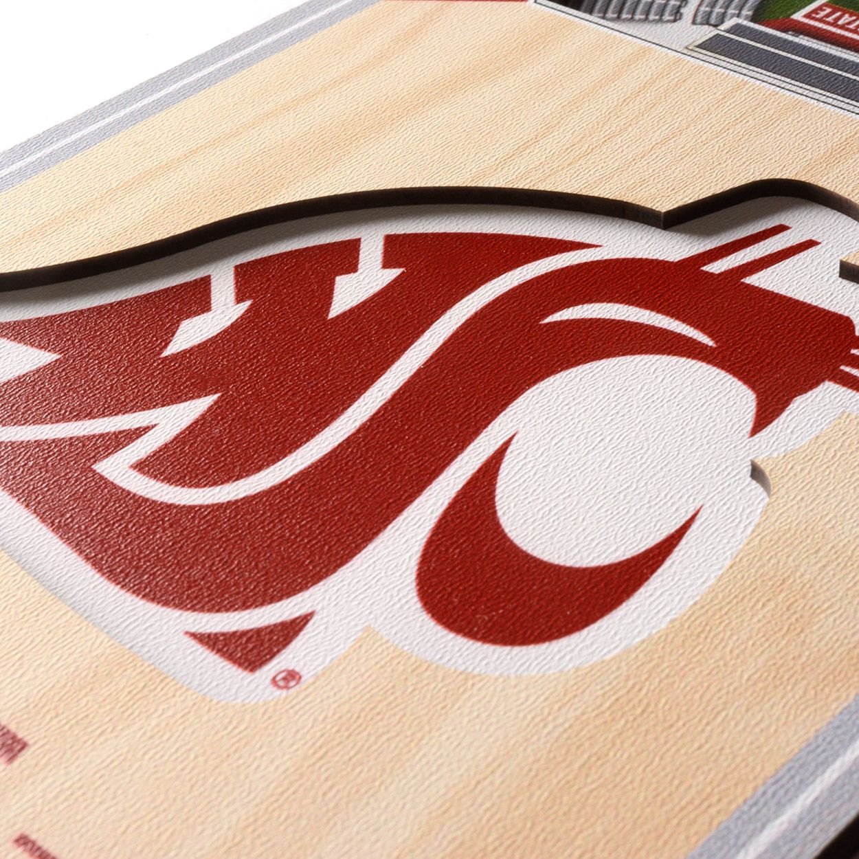 YouTheFan Washington State Cougars 6"x19" 3-D Banner product image