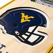 You The Fan West Virginia Mountaineers 6"x19" 3-D Banner product image