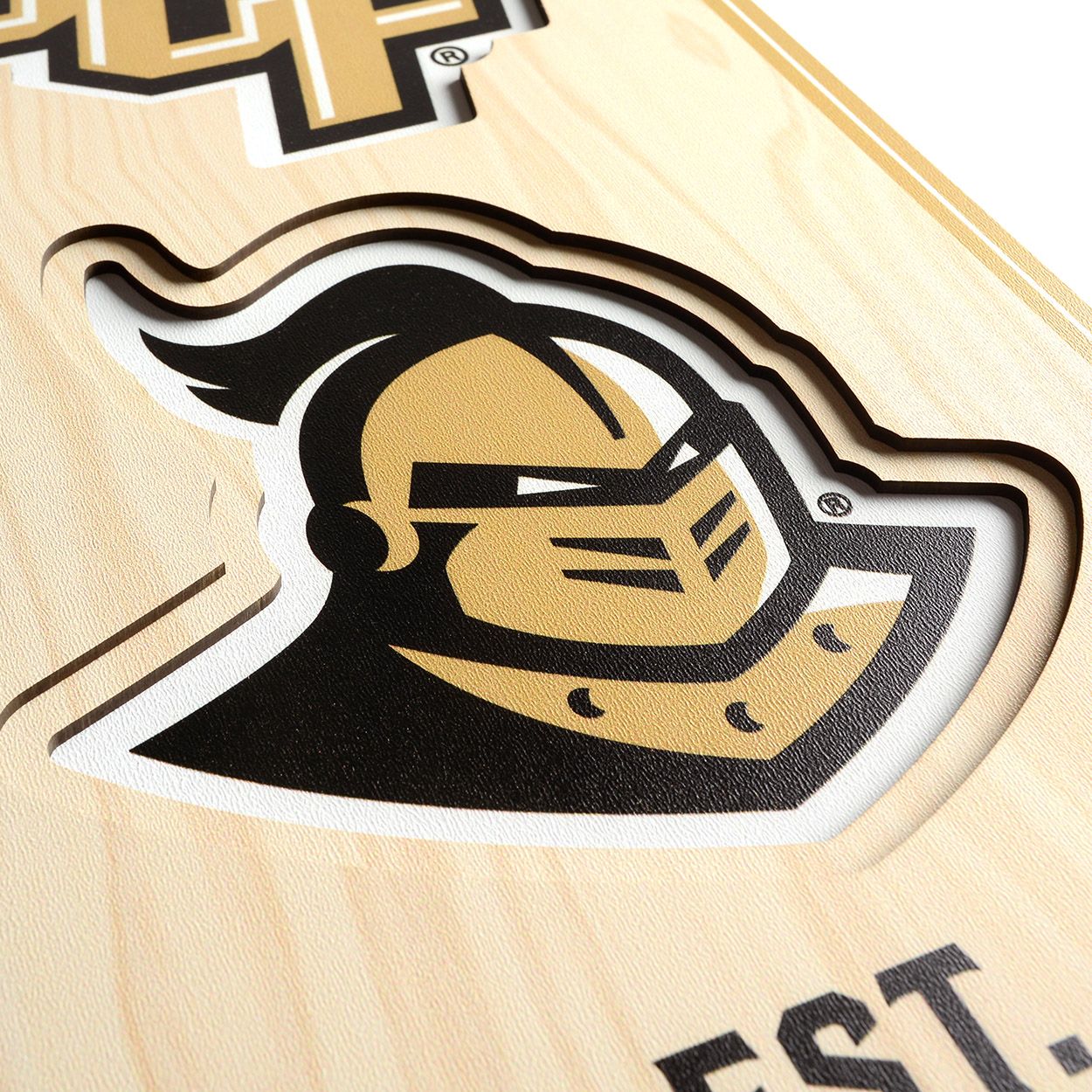 You The Fan UCF Knights 8"x32" 3-D Banner product image