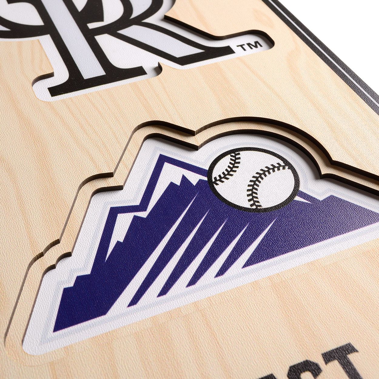 YouTheFan Colorado Rockies 6''x19'' 3-D Banner product image