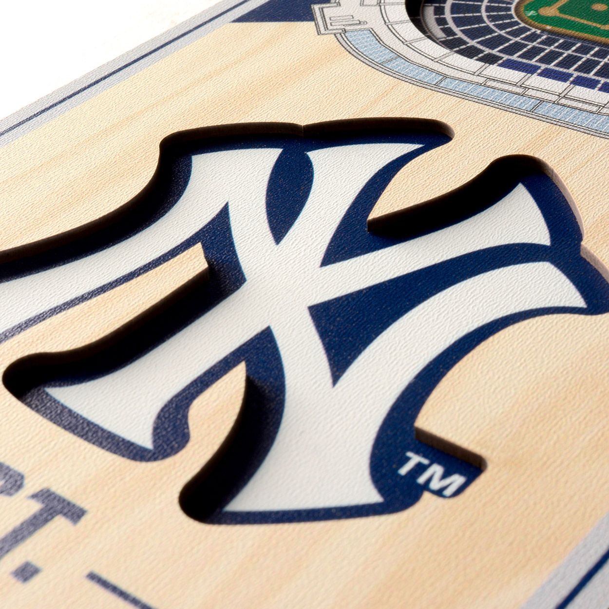 YouTheFan New York Yankees 6''x19'' 3-D Banner product image