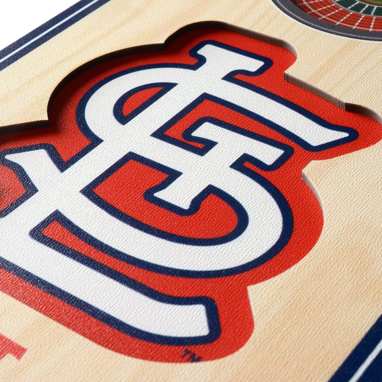 YouTheFan St. Louis Cardinals 6''x19'' 3-D Banner product image