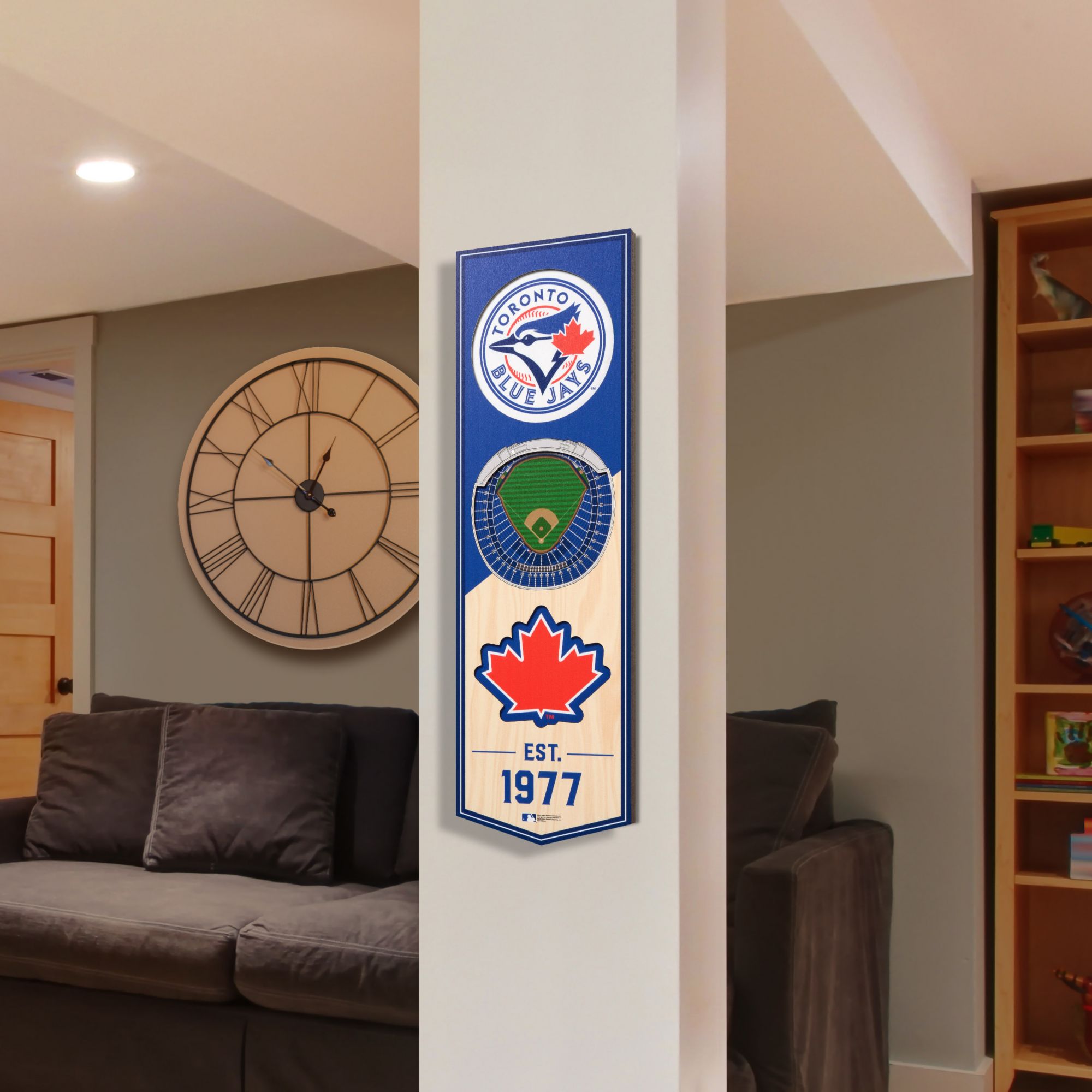 YouTheFan Toronto Blue Jays 6''x19'' 3-D Banner product image