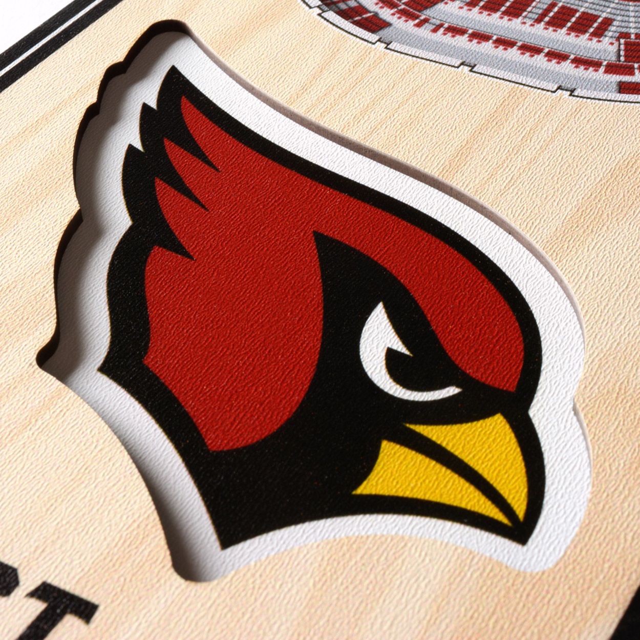 YouTheFan Arizona Cardinals 6''x19'' 3-D Banner product image