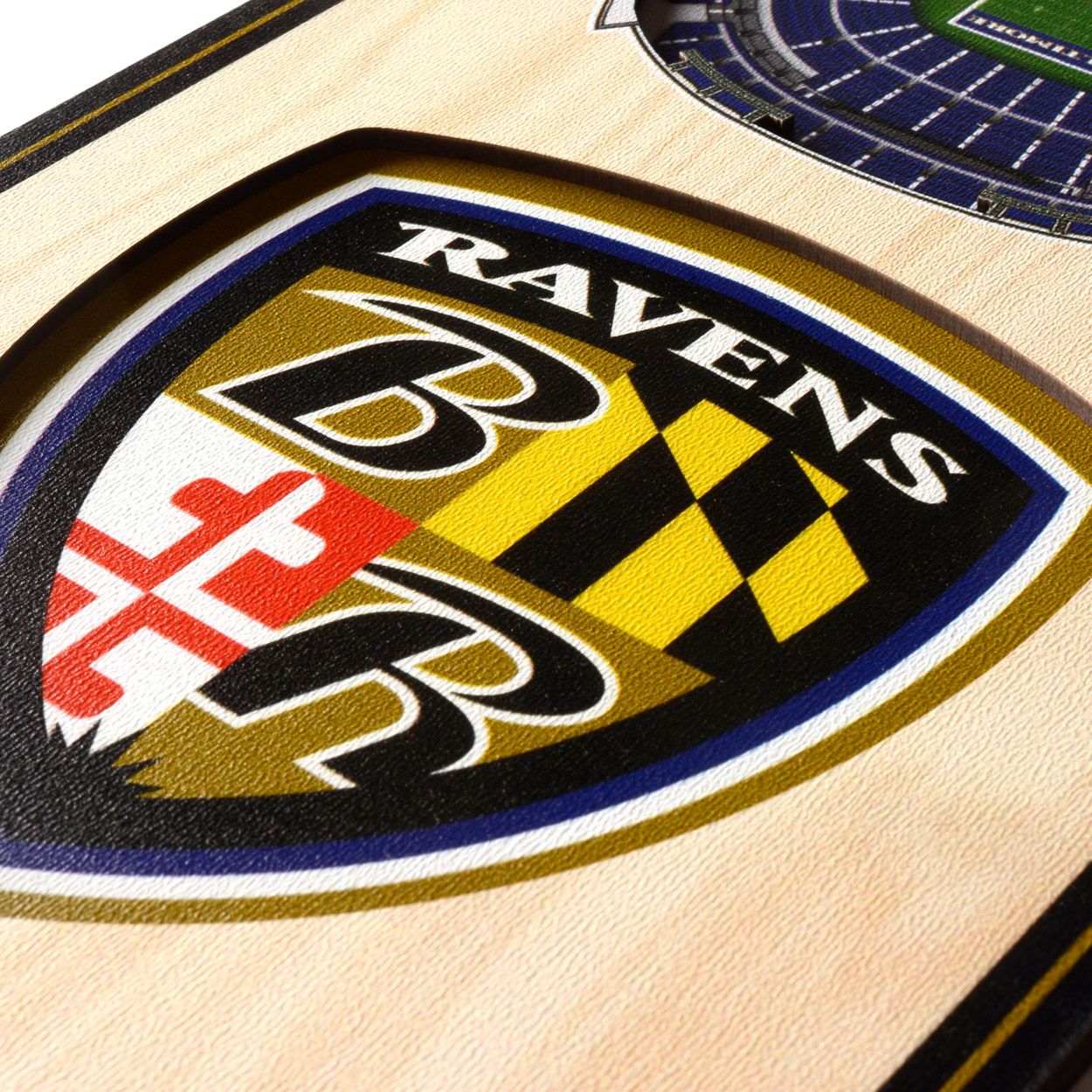 YouTheFan Baltimore Ravens 6''x19'' 3-D Banner product image