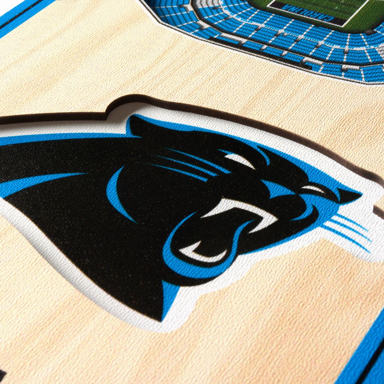 YouTheFan Carolina Panthers 6''x19'' 3-D Banner product image