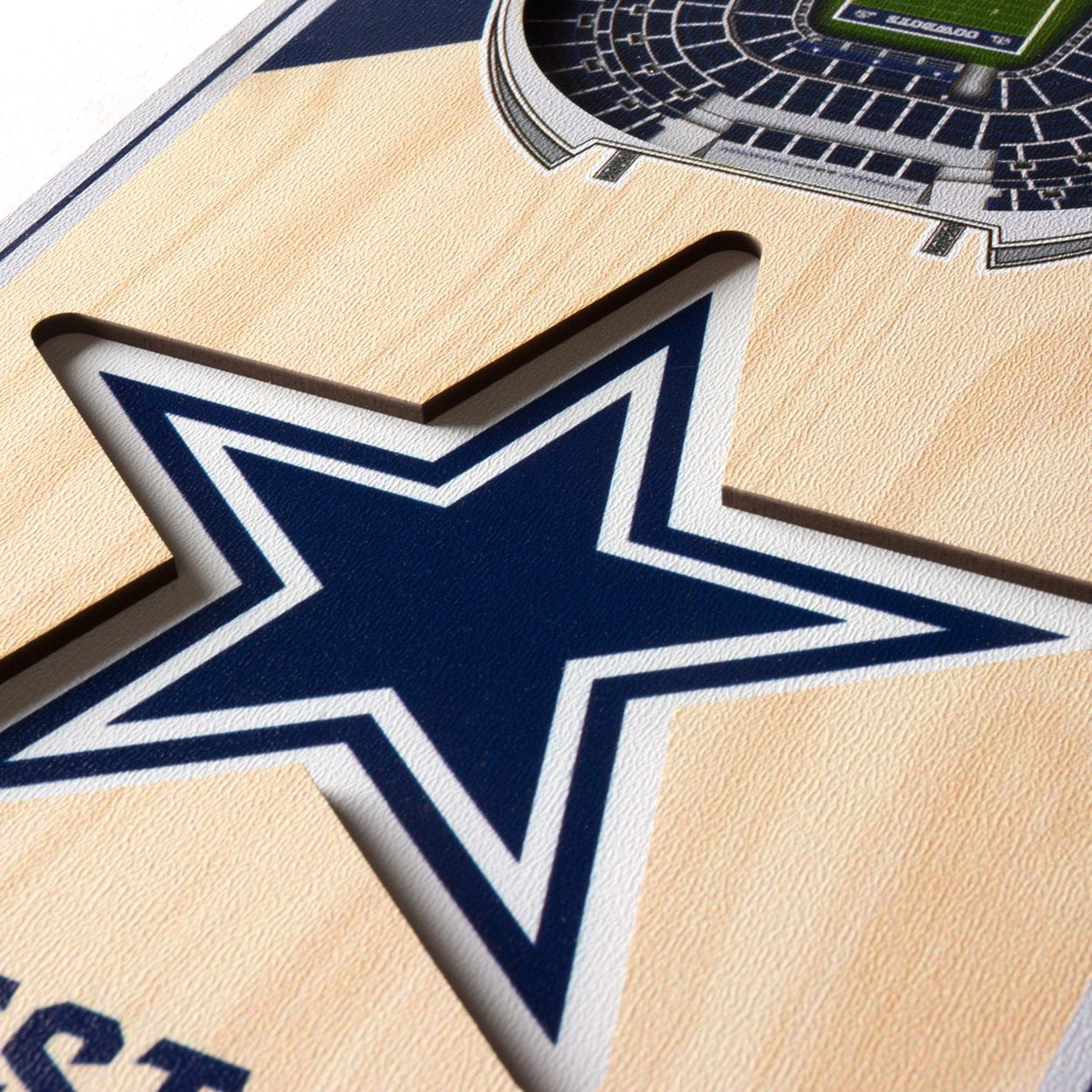 YouTheFan Dallas Cowboys 6''x19'' 3-D Banner product image