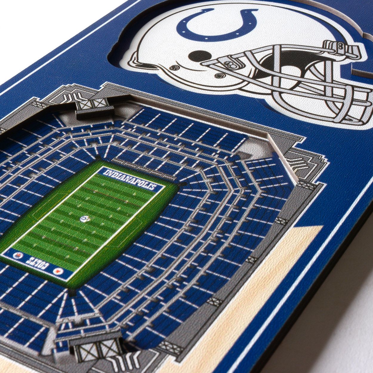 YouTheFan Indianapolis Colts 6''x19'' 3-D Banner product image