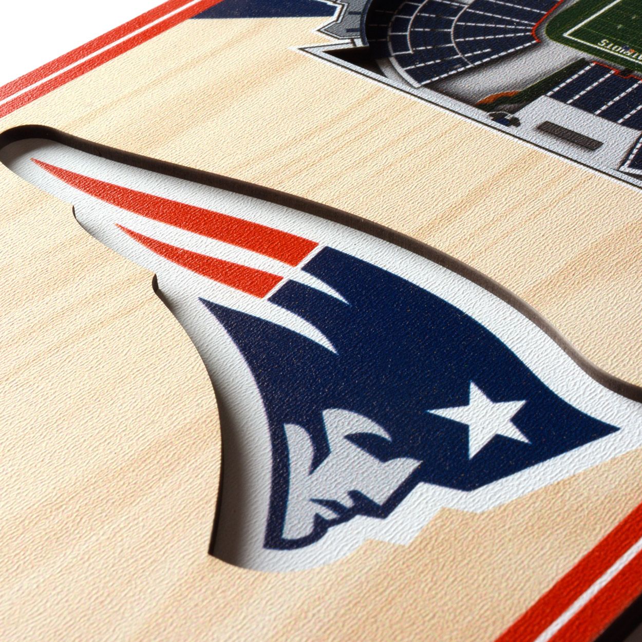 YouTheFan New England Patriots 6''x19'' 3-D Banner product image