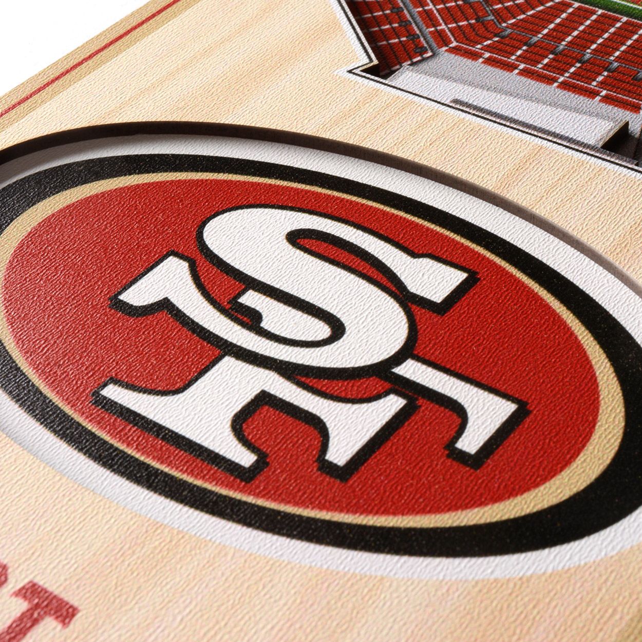 YouTheFan San Francisco 49ers 6''x19'' 3-D Banner product image