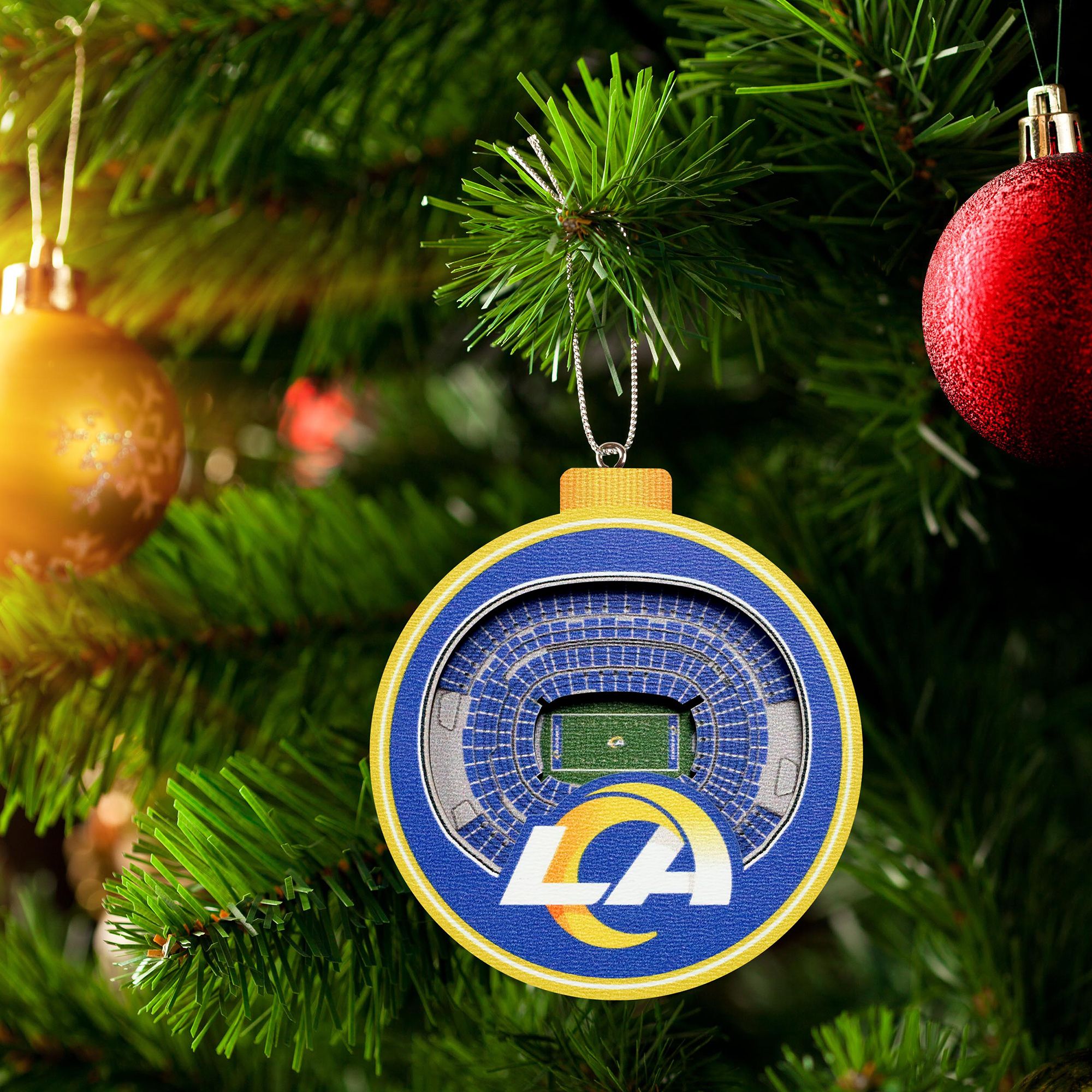 YouTheFan Los Angeles Rams 3D Stadium Ornament product image