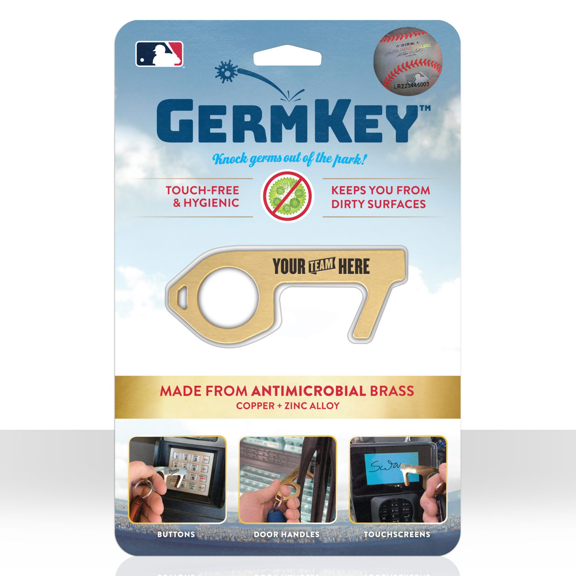 You The Fan Chicago Cubs GermKey Hand Tool product image