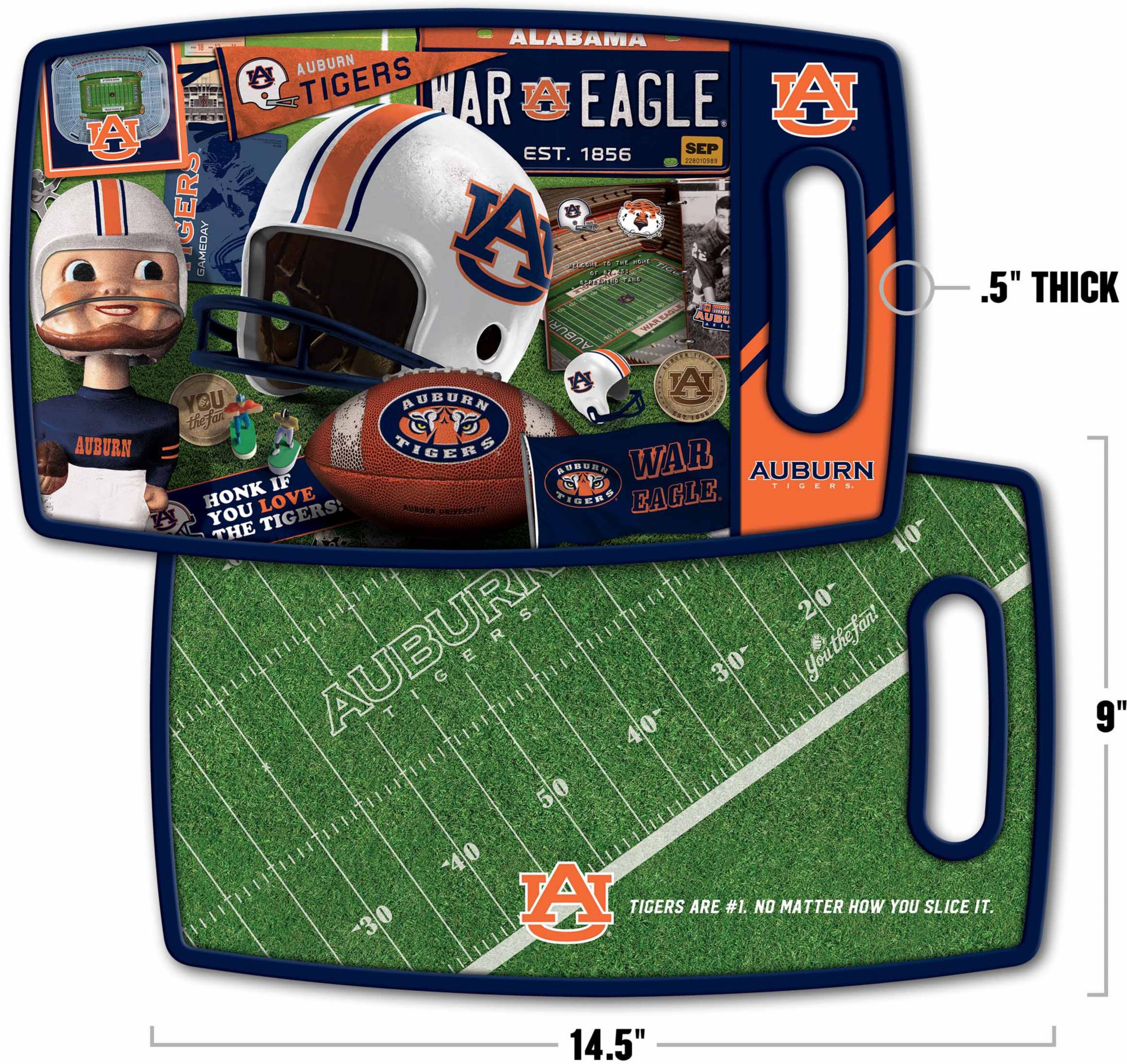 YouTheFan Auburn Tigers Retro Cutting Board product image