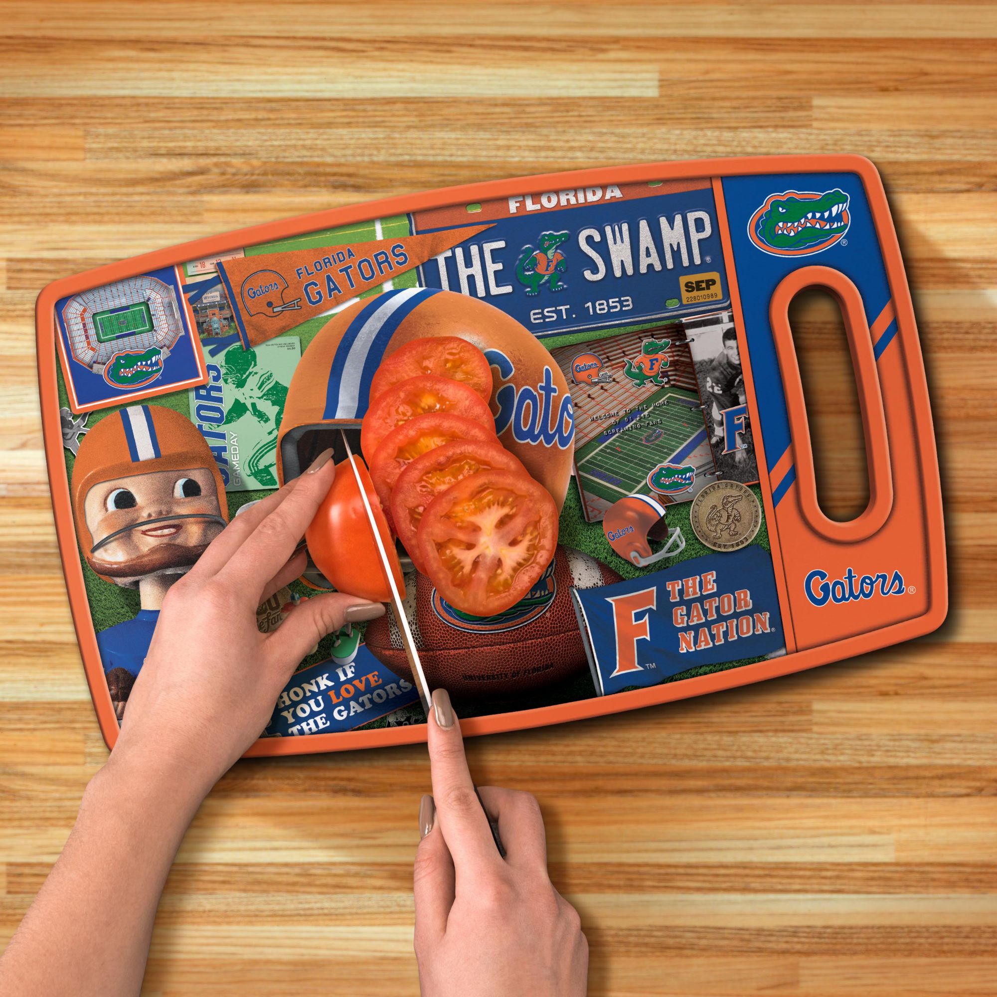 You The Fan Florida Gators Retro Cutting Board