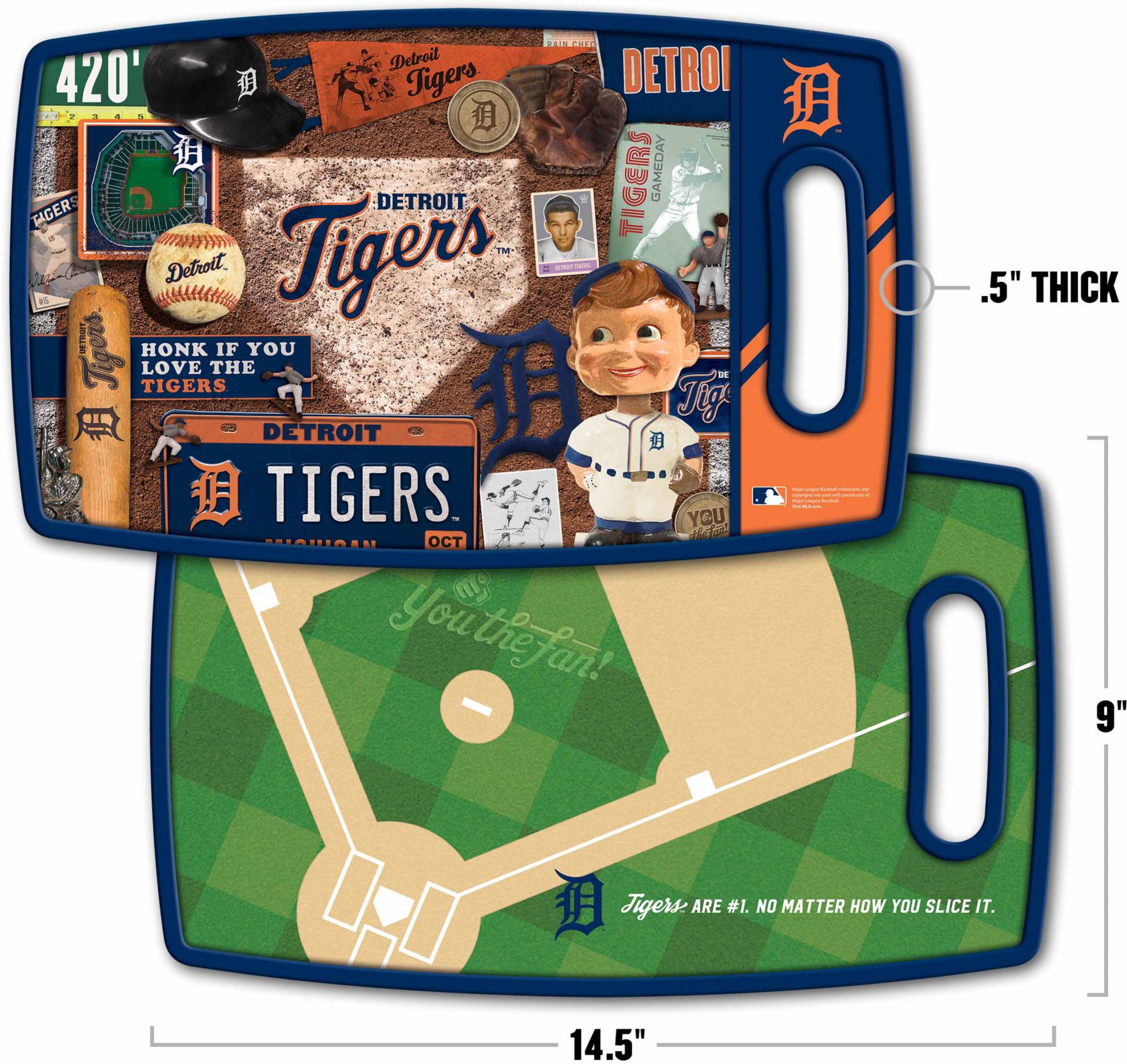 You The Fan Detroit Tigers Retro Cutting Board