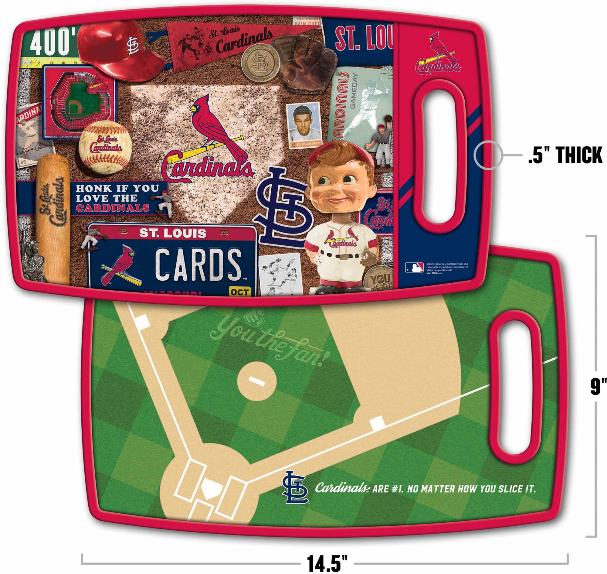 YouTheFan St. Louis Cardinals Retro Cutting Board product image
