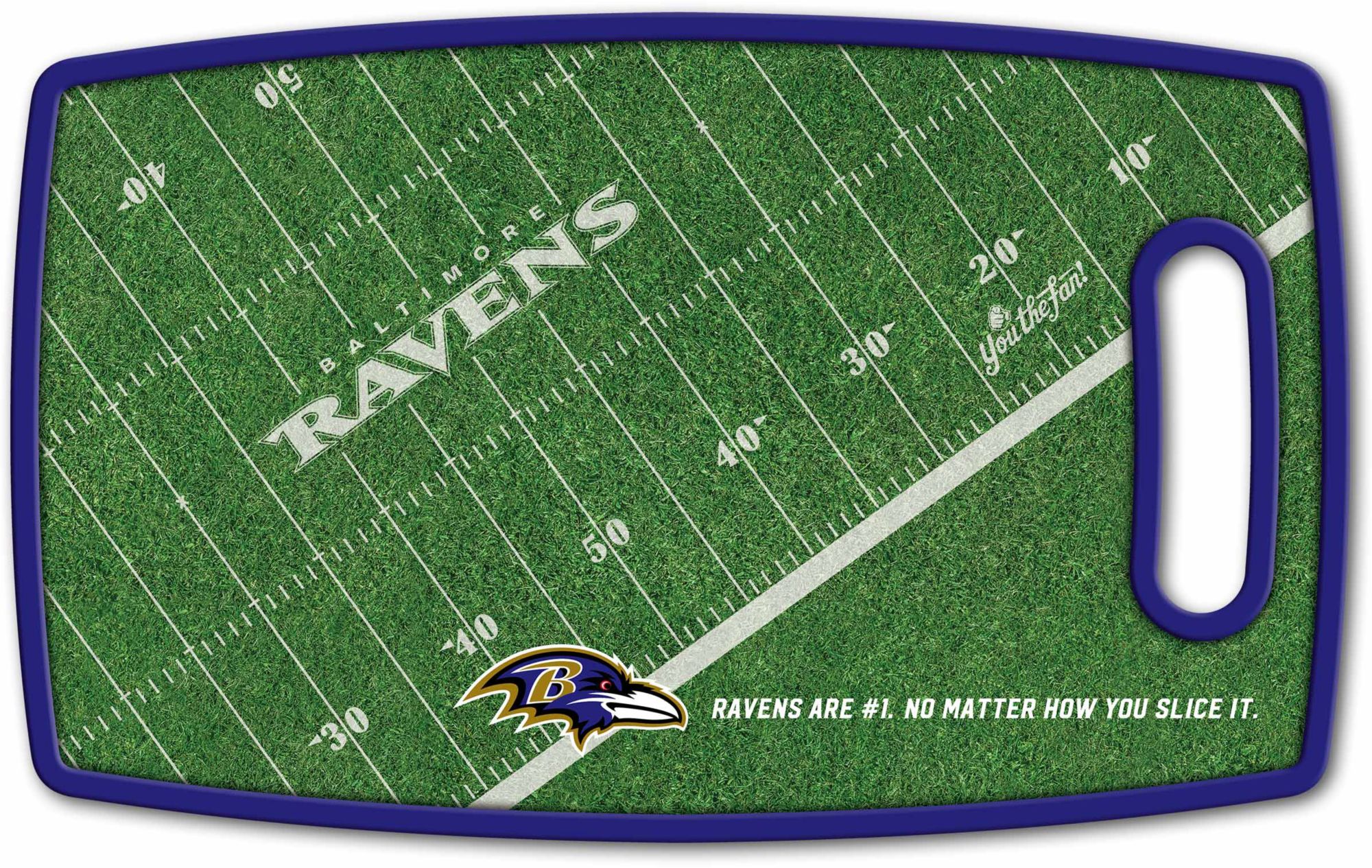 You The Fan Baltimore Ravens Retro Cutting Board