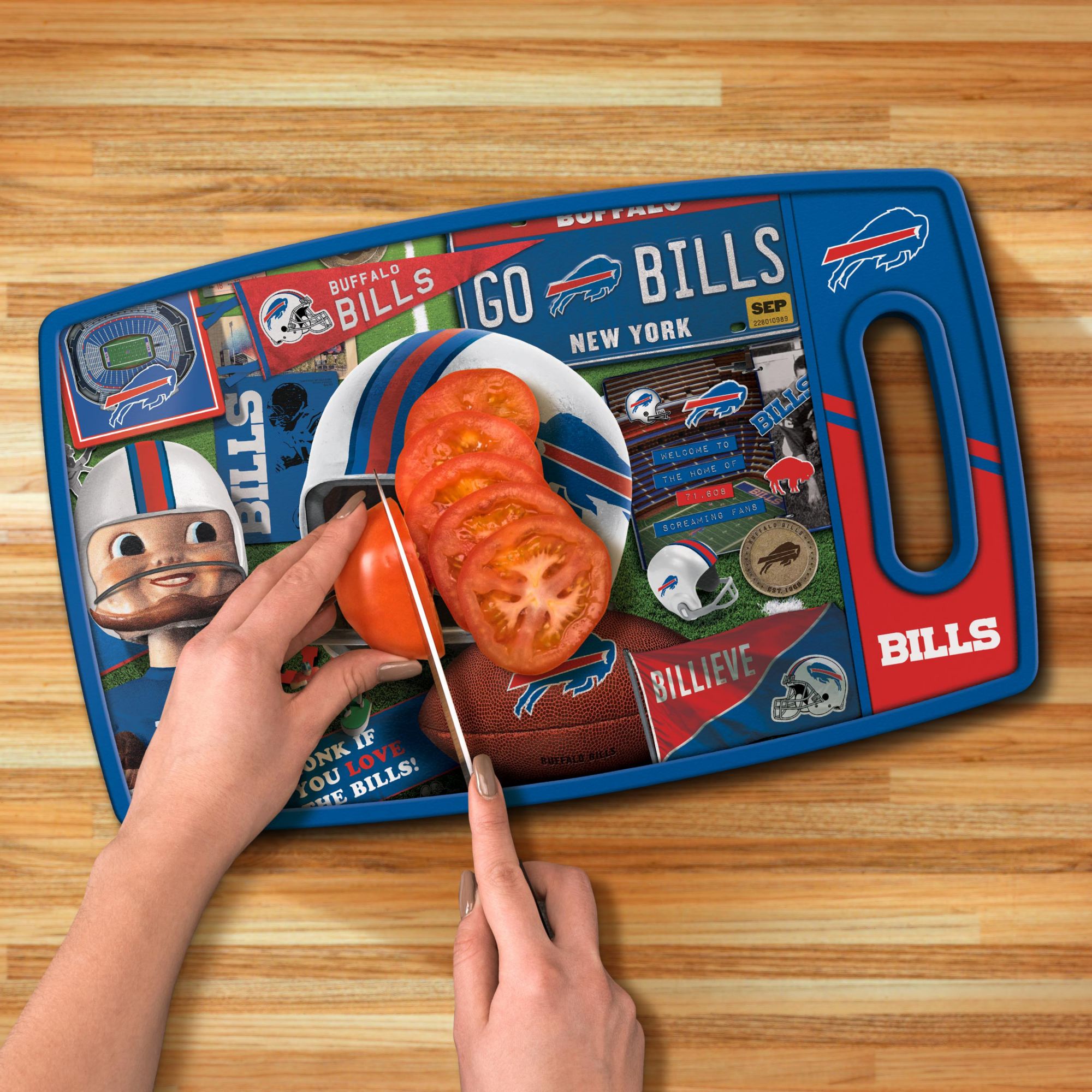 YouTheFan Buffalo Bills Retro Cutting Board product image