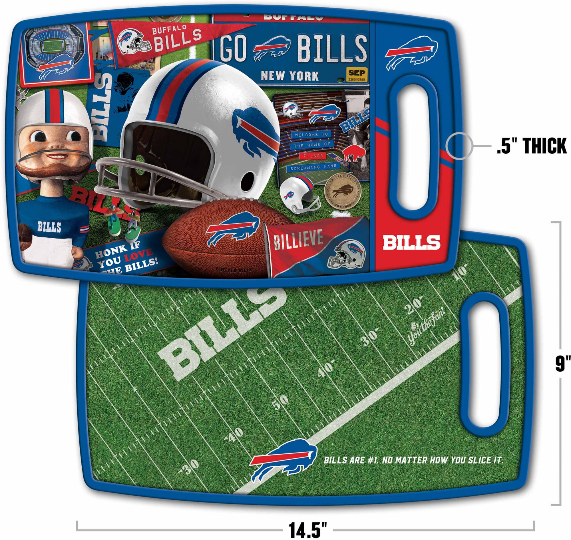 YouTheFan Buffalo Bills Retro Cutting Board product image