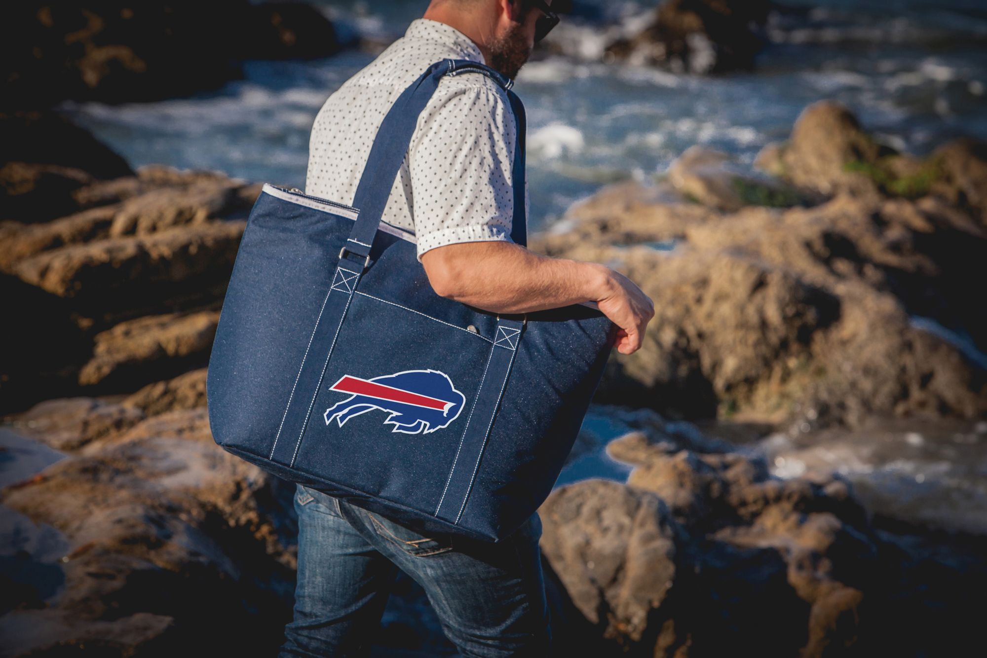 Picnic Time Buffalo Bills Tahoe XL Cooler Tote Bag product image