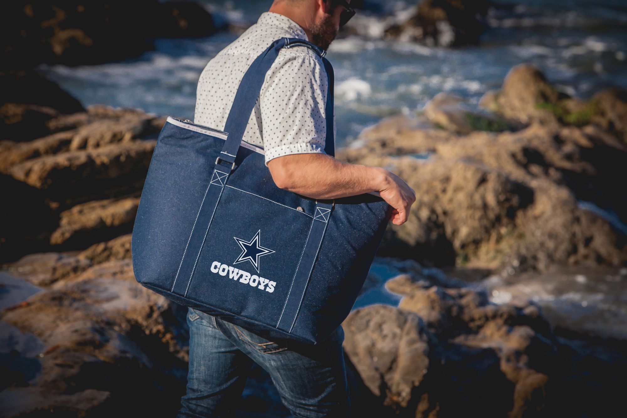 Picnic Time Dallas Cowboys Tahoe XL Cooler Tote Bag product image