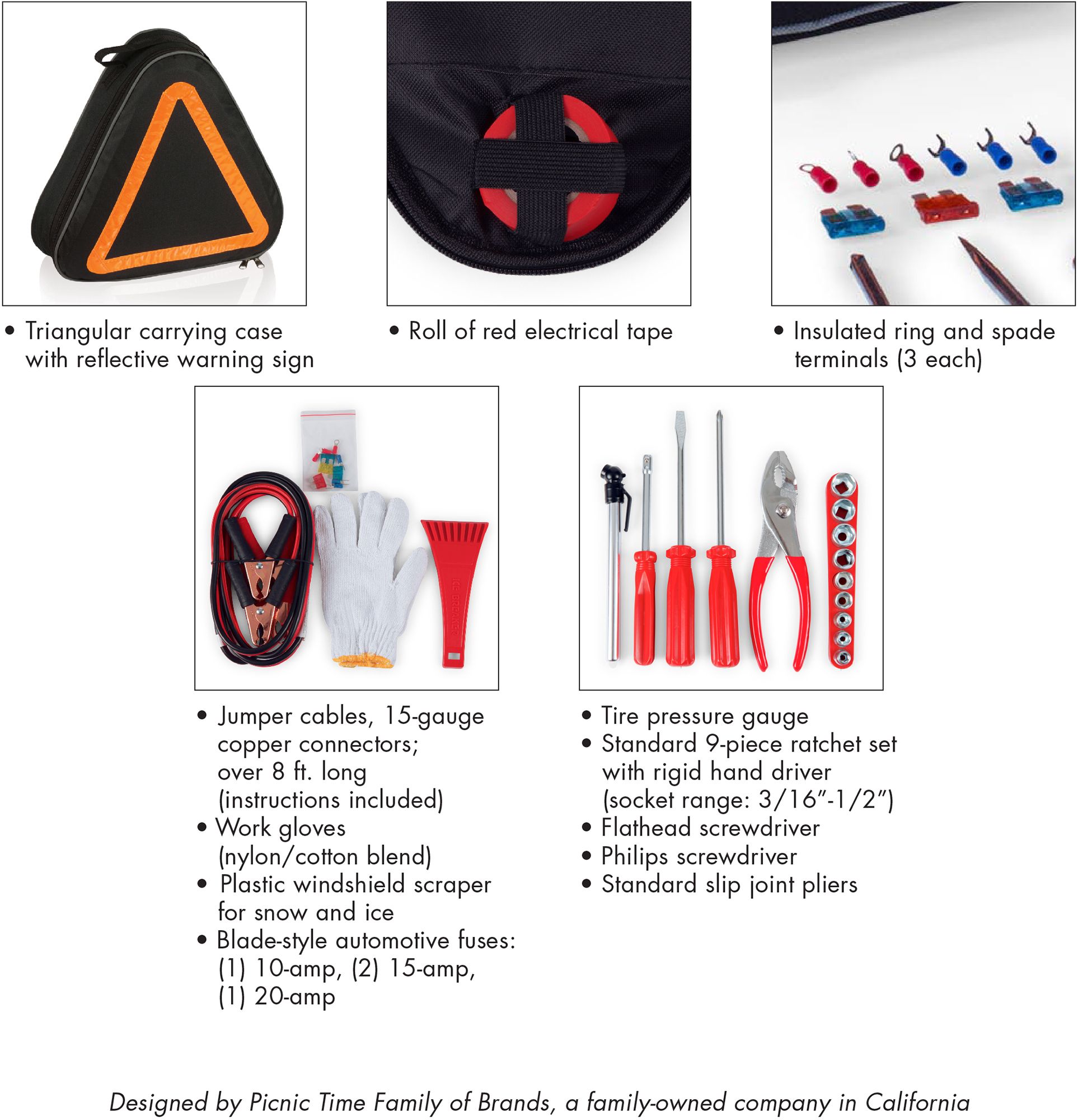 Picnic Time New York Giants Emergency Roadside Car Kit product image