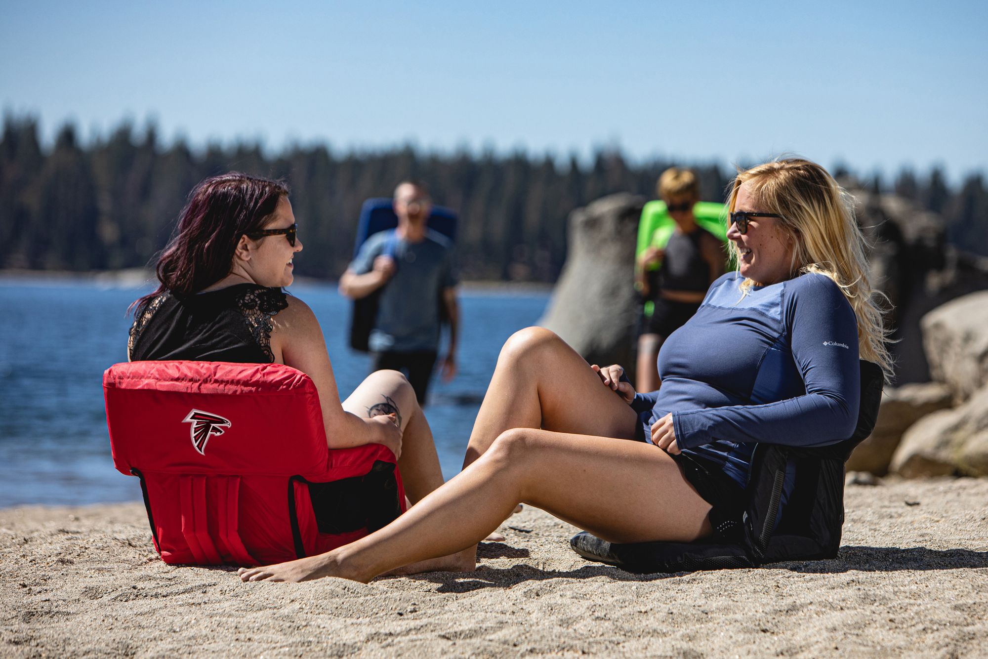 Picnic Time Atlanta Falcons Red Reclining Stadium Seat product image