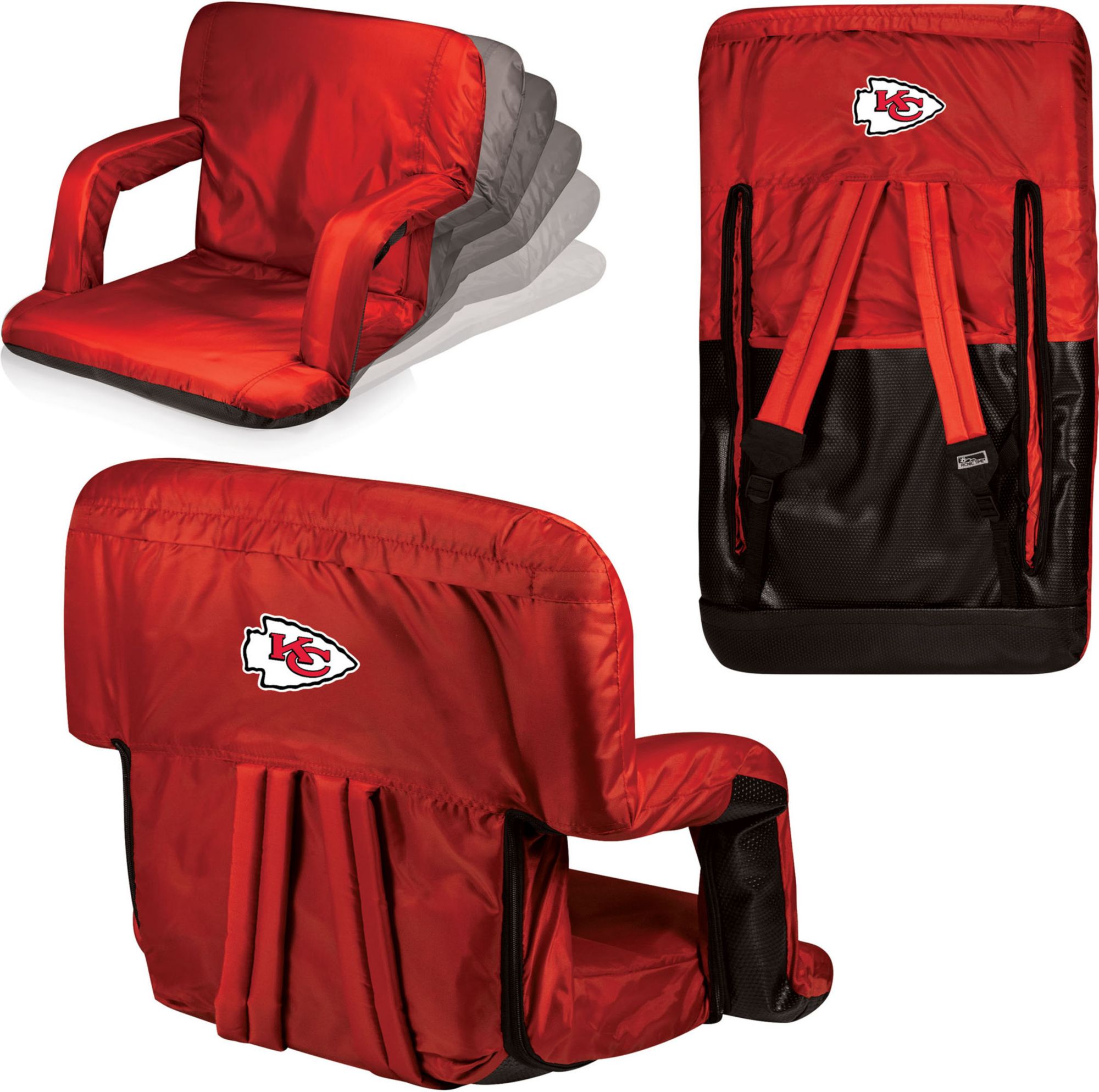 Picnic Time Kansas City Chiefs Red Reclining Stadium Seat product image