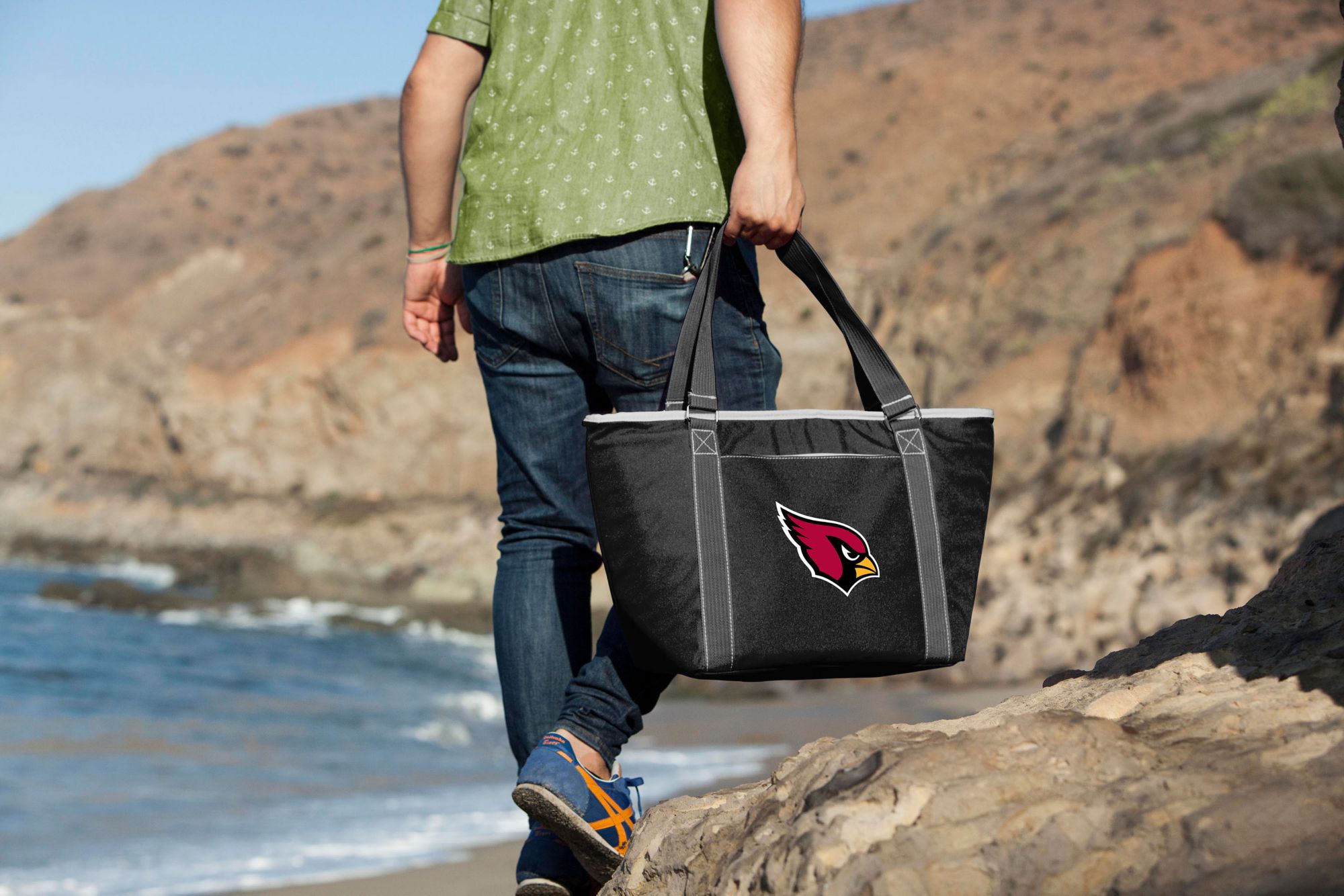 Picnic Time Arizona Cardinals Black Topanga Cooler Tote Bag product image