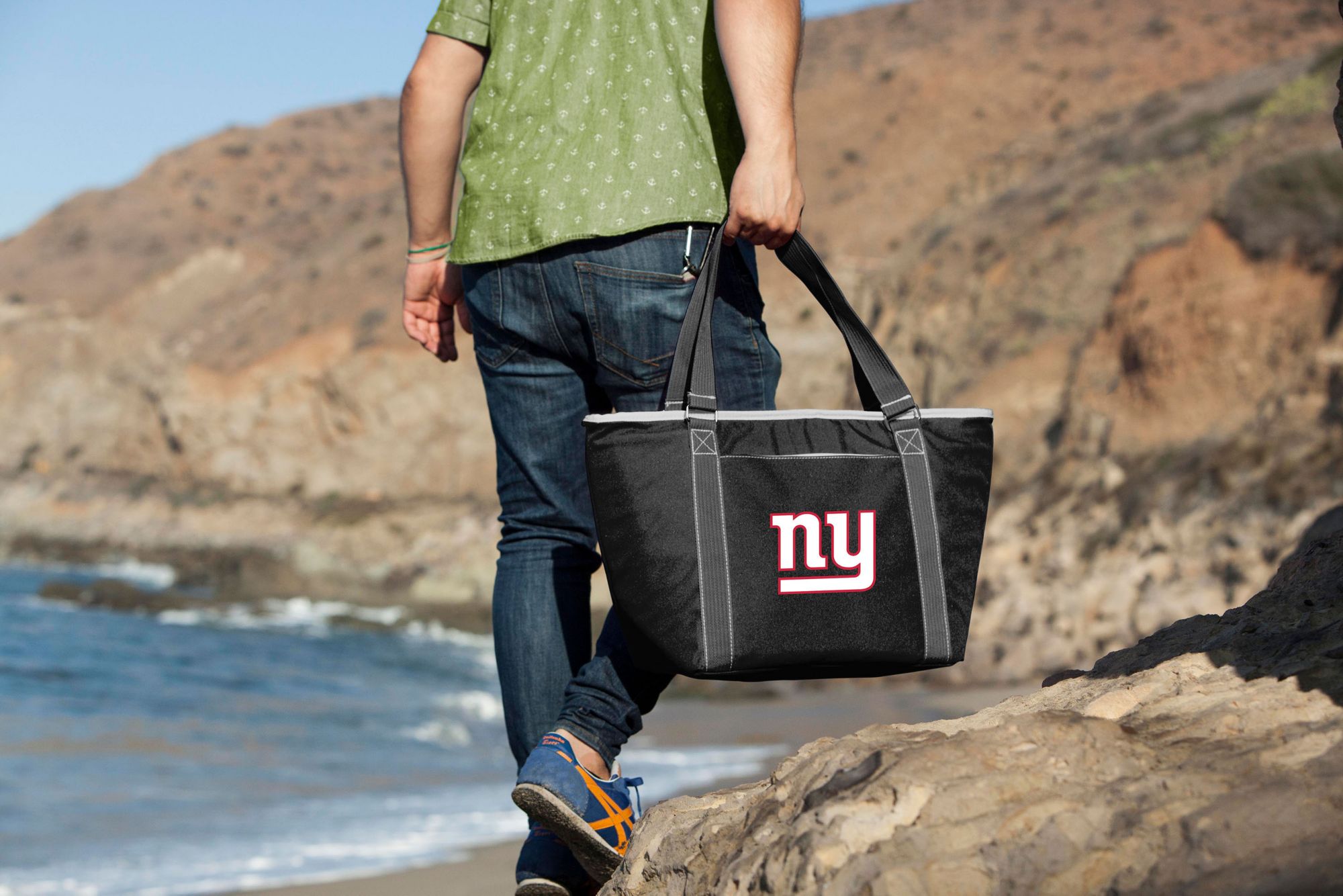 Picnic Time New York Giants Black Topanga Cooler Tote Bag