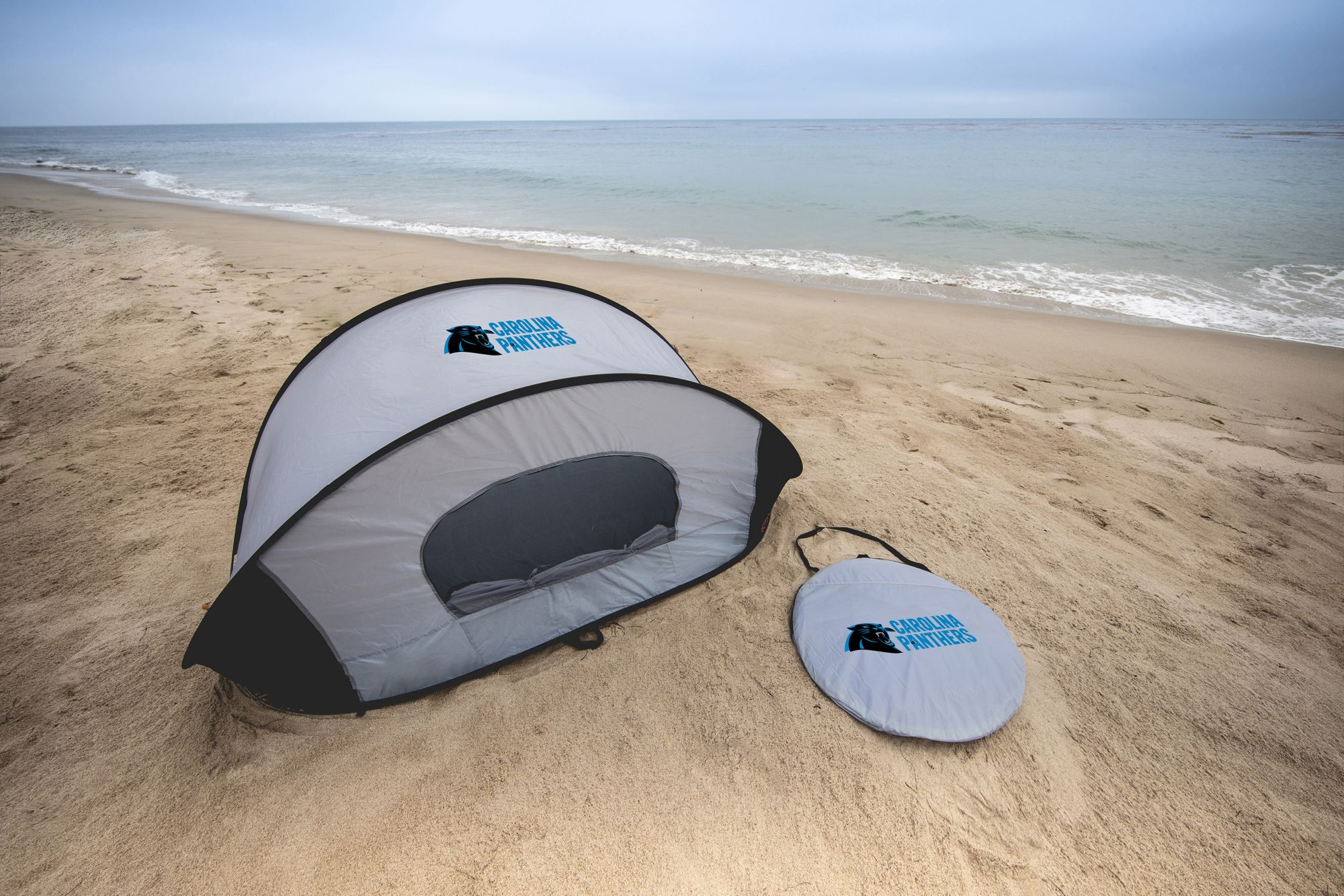 Picnic Time Carolina Panthers Manta Portable Beach Tent product image