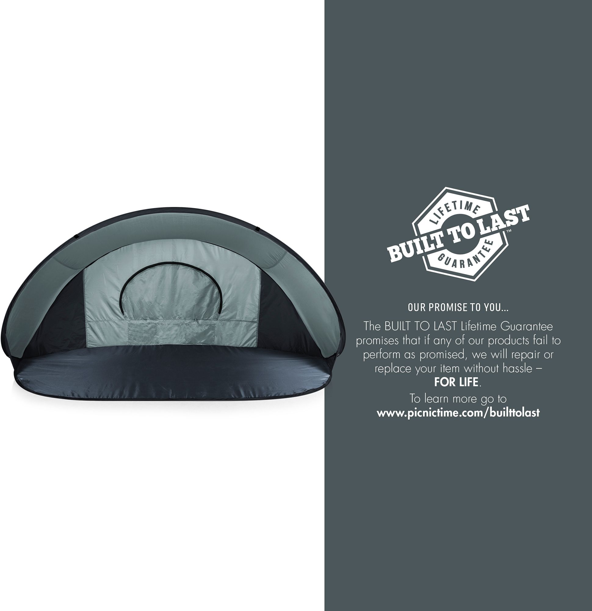 Picnic Time Chicago Bears Manta Portable Beach Tent product image