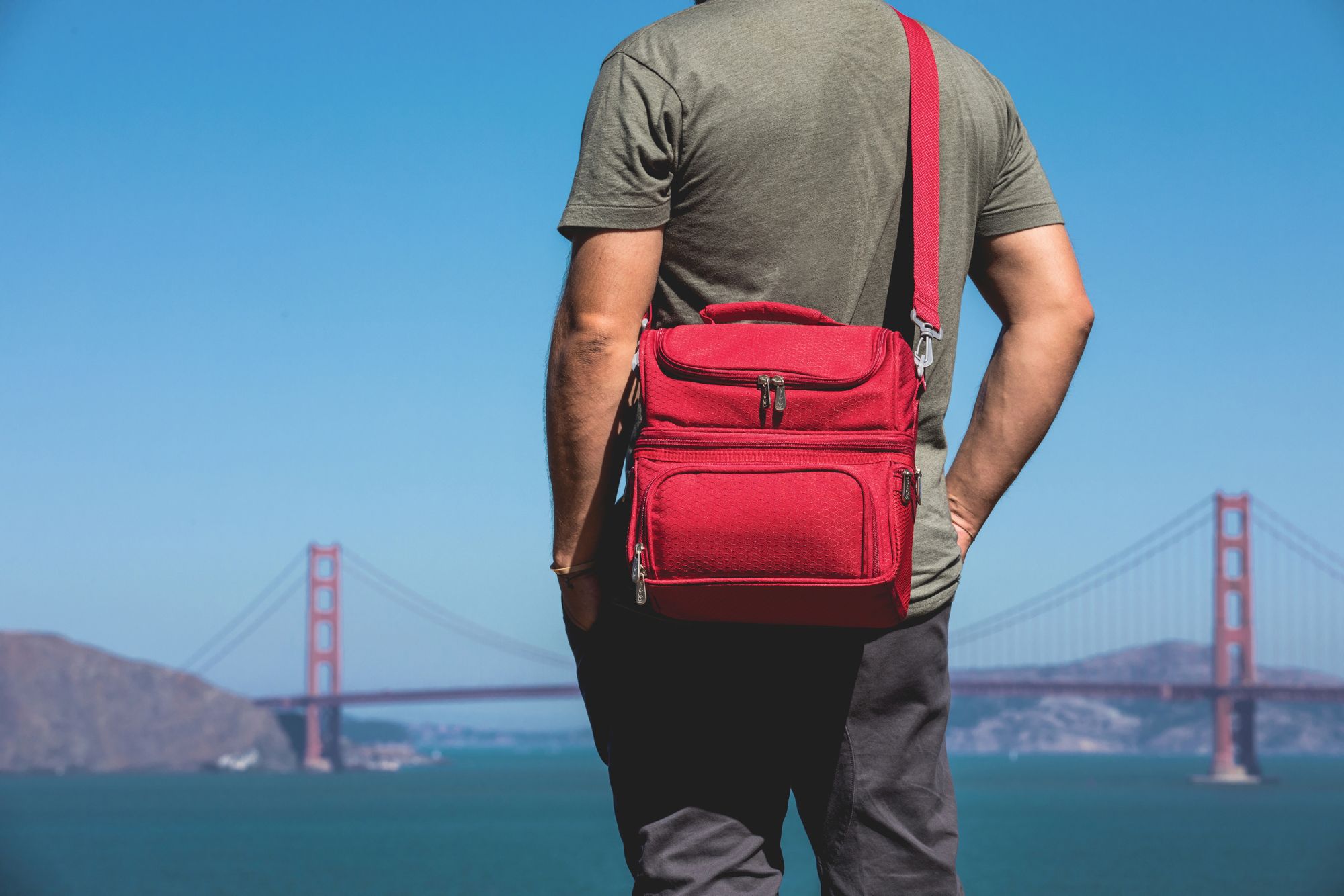 Picnic Time Tennessee Titans Red Pranzo Personal Lunch Cooler product image