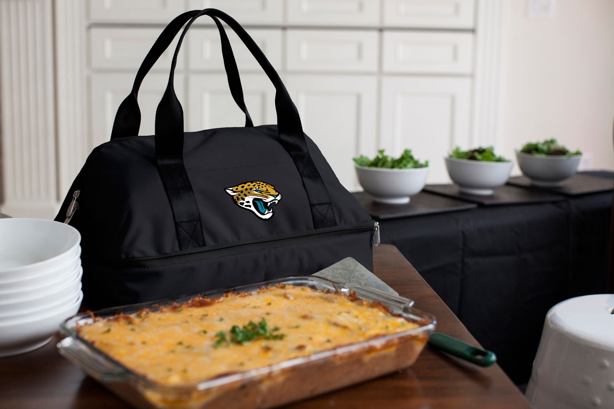 Picnic Time Jacksonville Jaguars Potluck Casserole Tote product image
